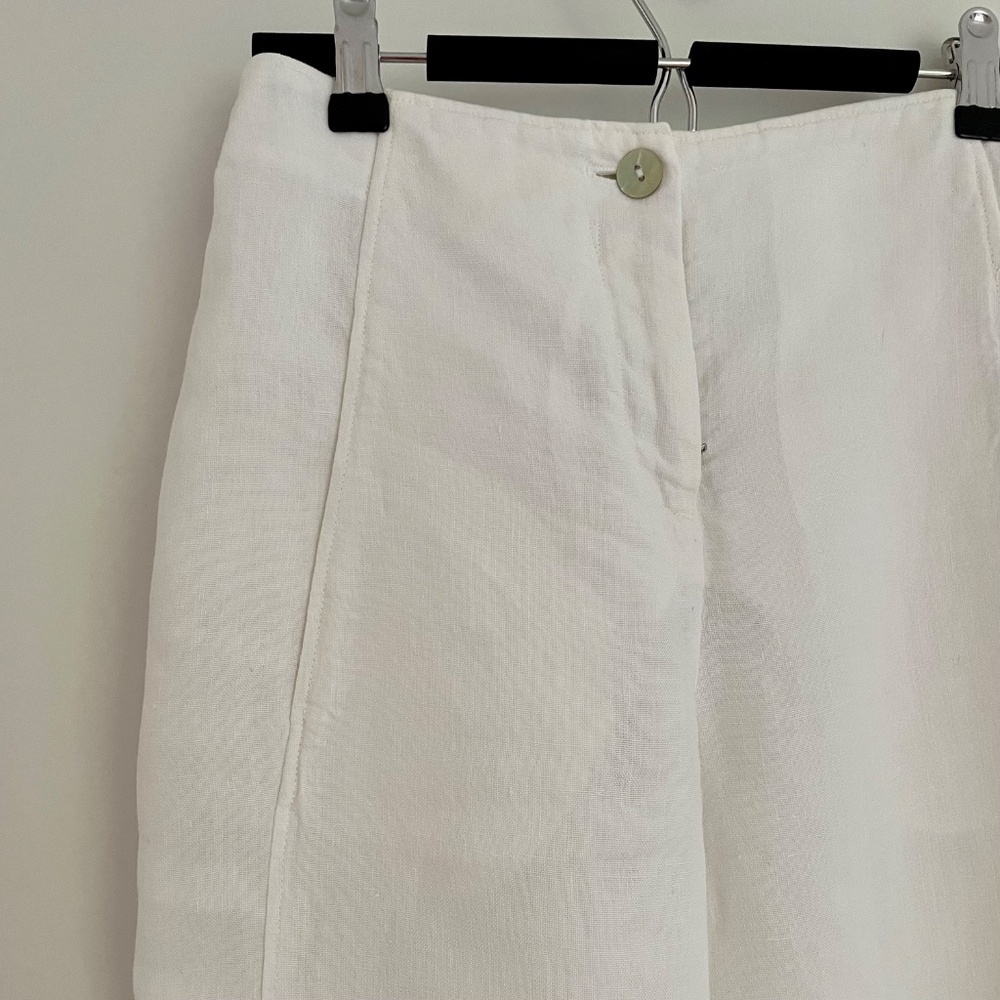 Oska 100% Linen Barrel Leg Pants - Picture 3 of 7